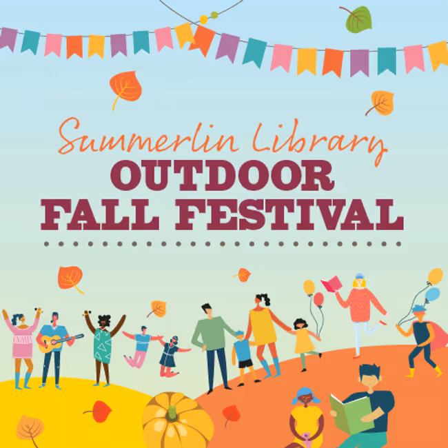 Summerlin Library Outdoor Fall Festival Event Image