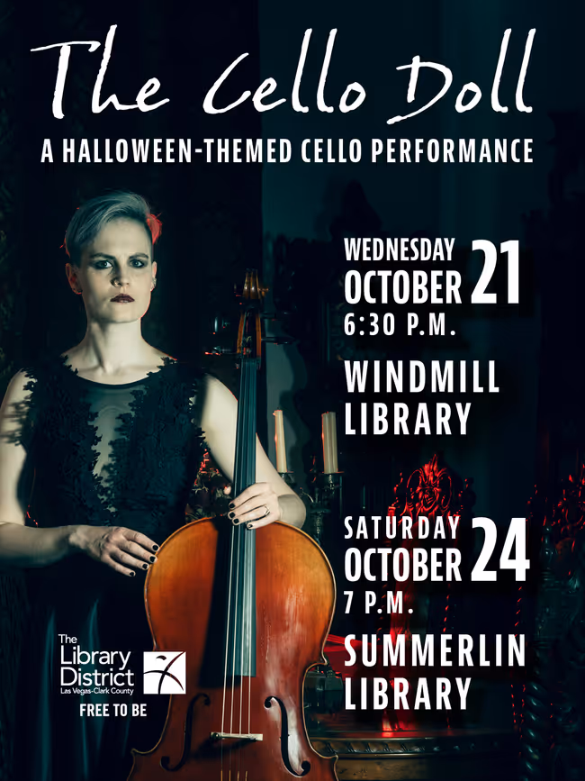 The Cello Doll: A Halloween-Themed Cello Performance Event Image