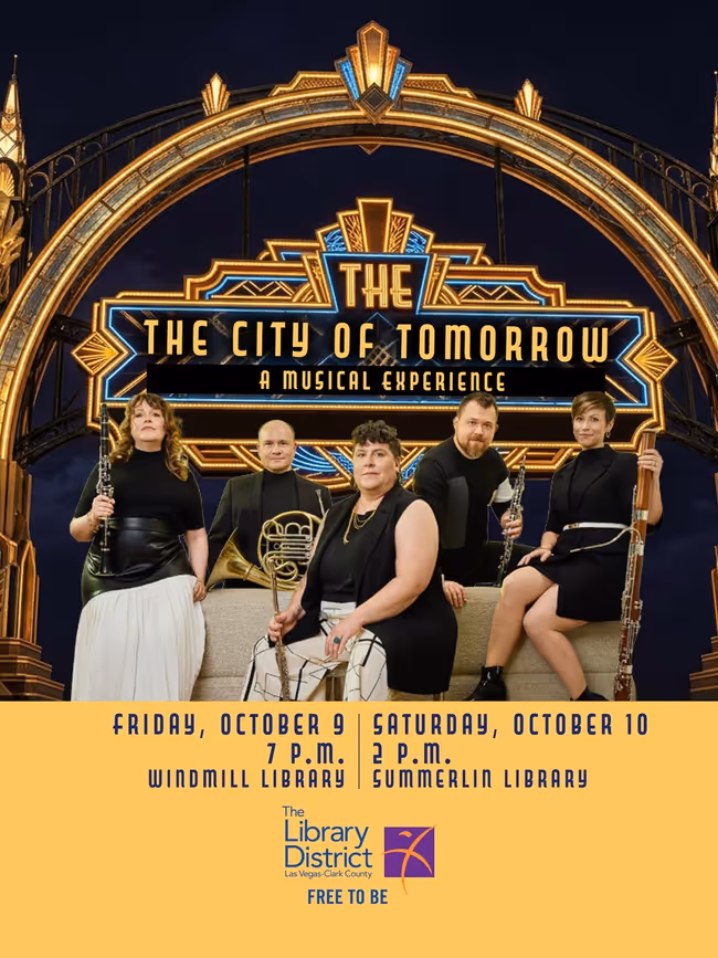 The City of Tomorrow: Experimental Woodwind Quintet Event Image