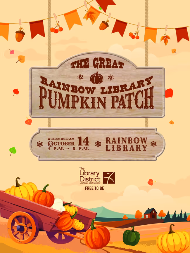 The Great Rainbow Library Pumpkin Patch Event Image