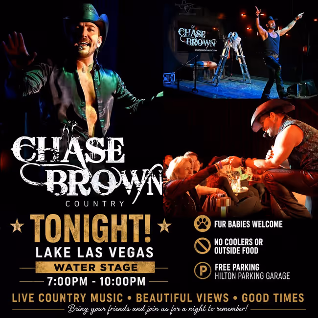The Village at Lake Las Vegas October Concert Series: Chase Brown Event Image