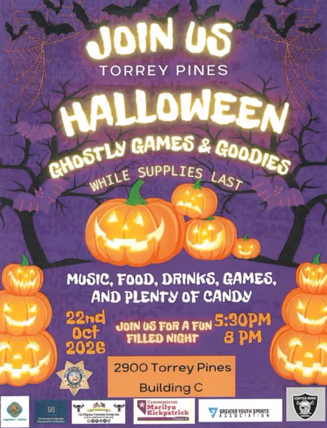 Torrey Pines Halloween celebration Event Image