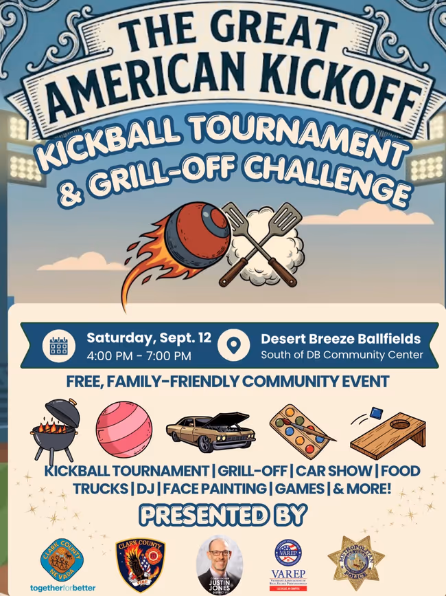 The Great American Kickoff Kickball Tournament and Grill-off Challenge Event Image